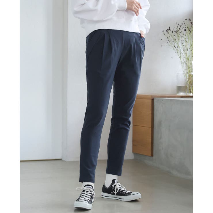 ヒヤッとしない美脚パンツ。裏起毛テーパードパンツ パンツ テーパードパンツ | HAPPY急便 by VERITA.JP | 詳細画像23 