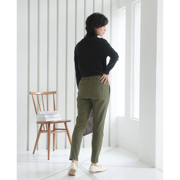 ヒヤッとしない美脚パンツ。裏起毛テーパードパンツ パンツ テーパードパンツ | HAPPY急便 by VERITA.JP | 詳細画像28 