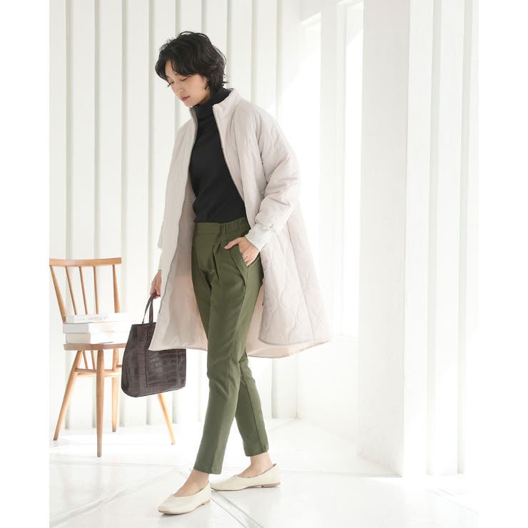 ヒヤッとしない美脚パンツ。裏起毛テーパードパンツ パンツ テーパードパンツ | HAPPY急便 by VERITA.JP | 詳細画像29 