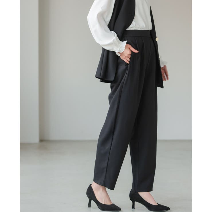 すぐに使えるハレの日2点セット。ゴールドボタンベスト＆コクーンパンツセットアップ… | HAPPY急便 by VERITA.JP | 詳細画像15 