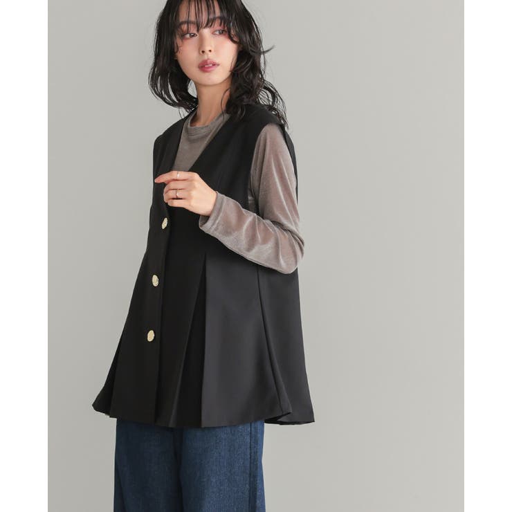 すぐに使えるハレの日2点セット。ゴールドボタンベスト＆コクーンパンツセットアップ… | HAPPY急便 by VERITA.JP | 詳細画像19 