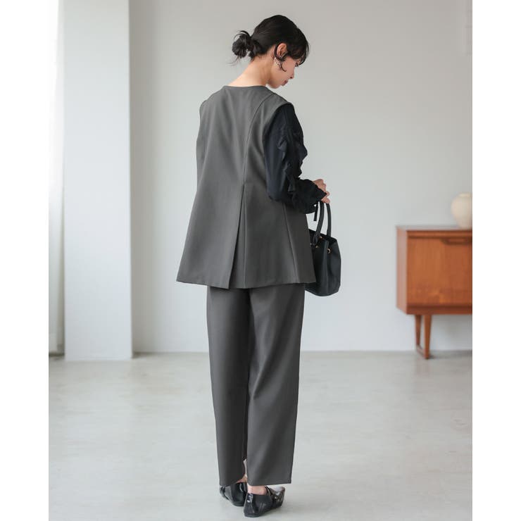 すぐに使えるハレの日2点セット。ゴールドボタンベスト＆コクーンパンツセットアップ… | HAPPY急便 by VERITA.JP | 詳細画像22 