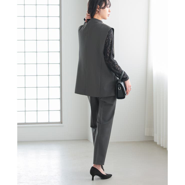 すぐに使える2点セット。ダブルボタンベスト&テーパードパンツセットアップ セット… | HAPPY急便 by VERITA.JP | 詳細画像23 