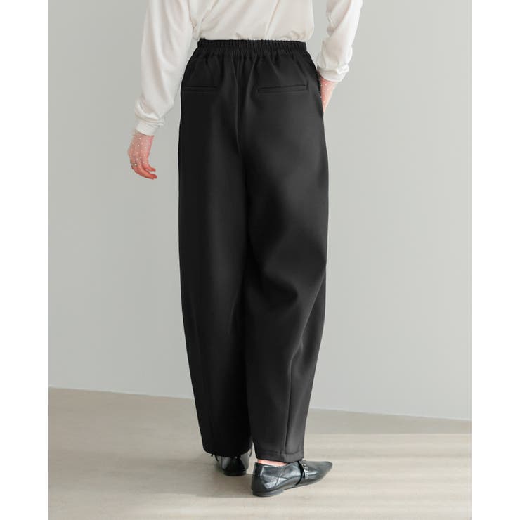 すぐに使えるハレの日セットアップ。ワンボタンジレ バレルレッグパンツセットアップ… | HAPPY急便 by VERITA.JP | 詳細画像16 