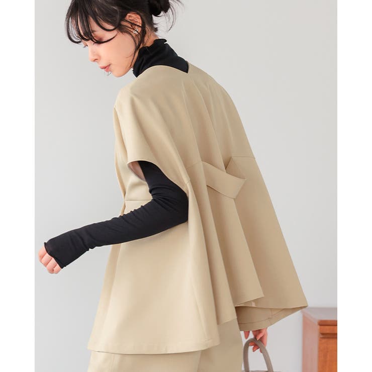 すぐに使えるハレの日セットアップ。ワンボタンジレ バレルレッグパンツセットアップ… | HAPPY急便 by VERITA.JP | 詳細画像18 