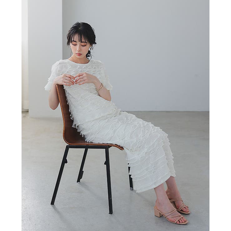 気軽に着れるティアード。ティアードフリルスカート スカート
