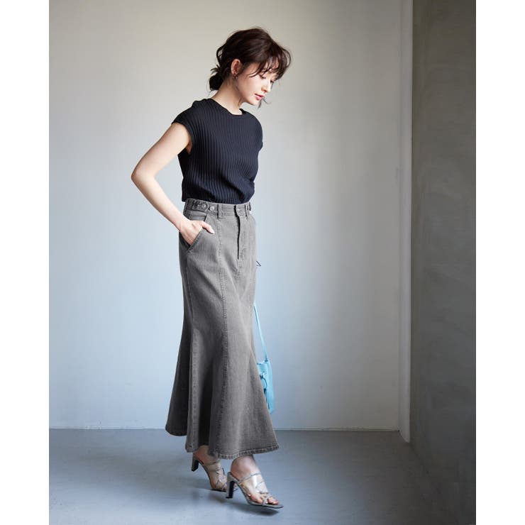 女性らしいシルエットが魅力 リサイクルストレッチデニムロングスカート スカート 品番 Hpxw Happy急便 By Verita Jp ハッピーキュウビン バイ ベリータジェーピー のレディースファッション通販 Shoplist ショップリスト