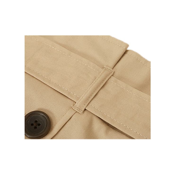 旬のスタイルが叶う。トレンチコート風 ロングスカート トレンチ | HAPPY急便 by VERITA.JP | 詳細画像10 