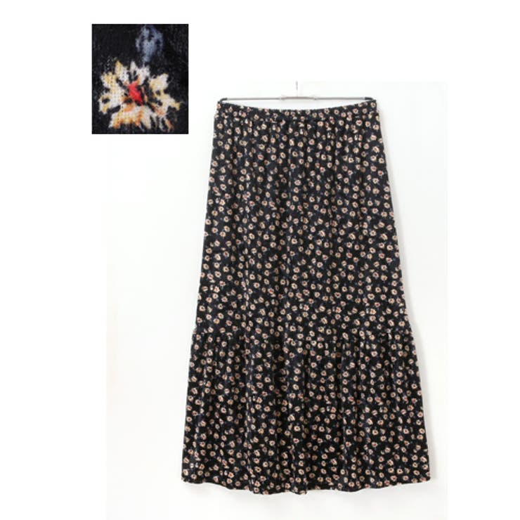 アルベロベロ　お花とブタ　赤と白のチェック柄　 綿100%ロングスカート 楽天市場】綿100%（カラーレッド）（スカート｜ボトムス