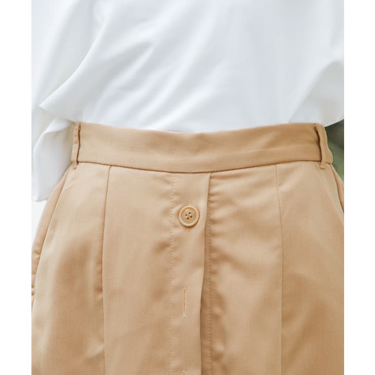 オシャレ上級者プリーツ。ツイル×プリーツ切替えスカート スカート プリーツスカート | HAPPY急便 by VERITA.JP | 詳細画像10