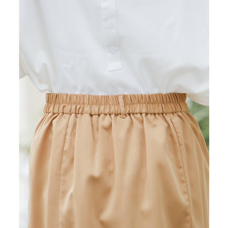 オシャレ上級者プリーツ。ツイル×プリーツ切替えスカート スカート プリーツスカート | HAPPY急便 by VERITA.JP | 詳細画像11