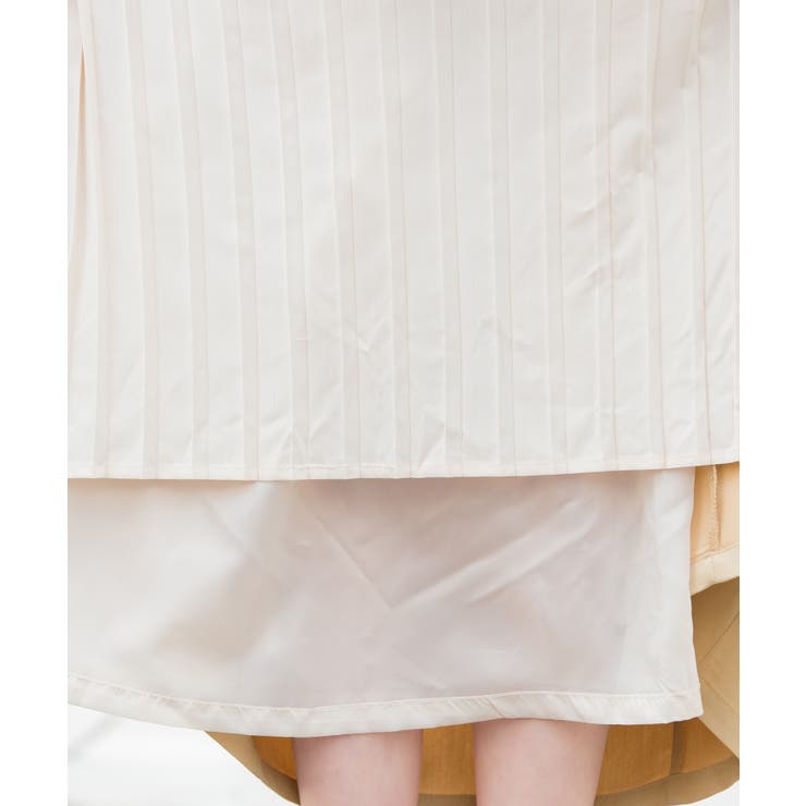 オシャレ上級者プリーツ。ツイル×プリーツ切替えスカート スカート プリーツスカート | HAPPY急便 by VERITA.JP | 詳細画像15