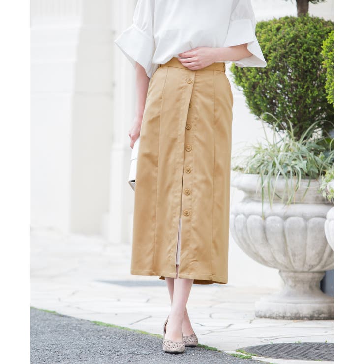 オシャレ上級者プリーツ。ツイル×プリーツ切替えスカート スカート プリーツスカート | HAPPY急便 by VERITA.JP | 詳細画像20