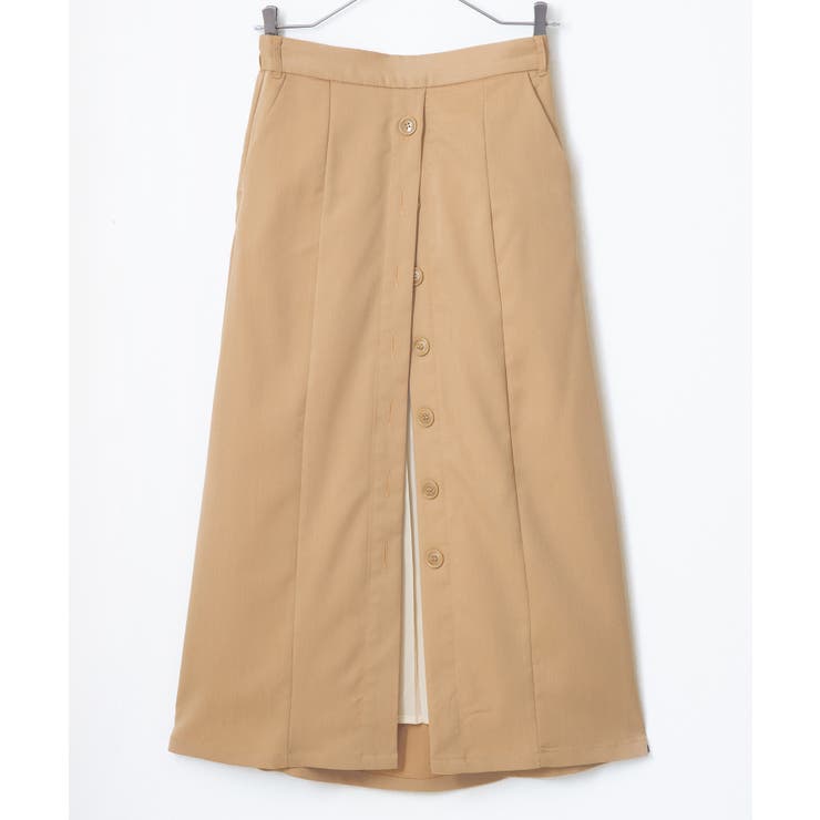 オシャレ上級者プリーツ。ツイル×プリーツ切替えスカート スカート プリーツスカート | HAPPY急便 by VERITA.JP | 詳細画像4