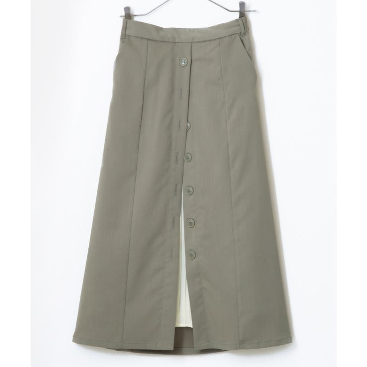 オシャレ上級者プリーツ。ツイル×プリーツ切替えスカート スカート プリーツスカート | HAPPY急便 by VERITA.JP | 詳細画像5