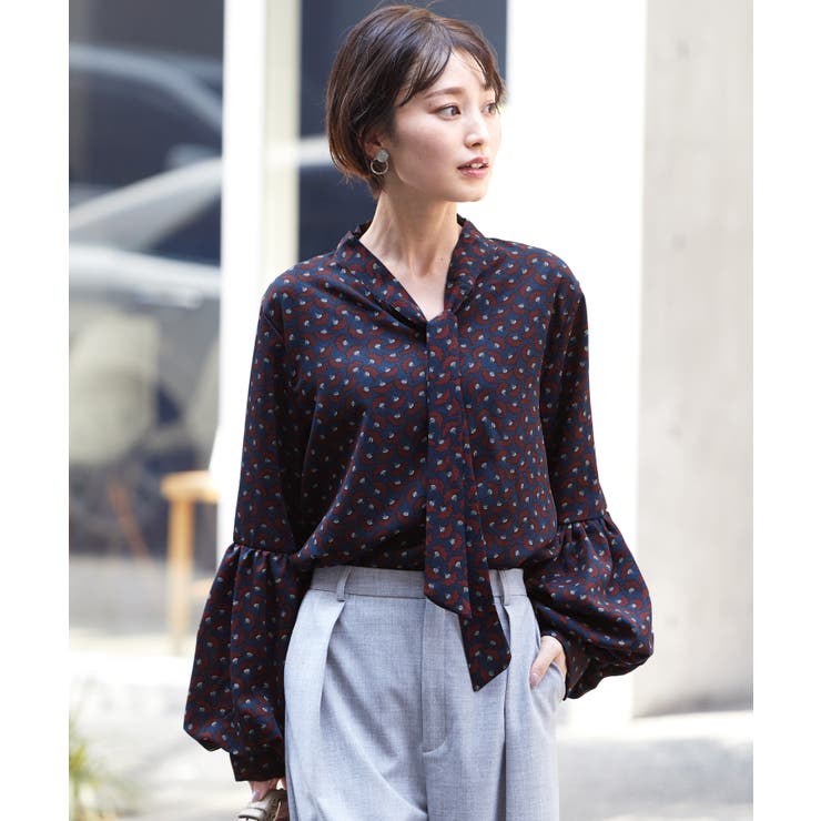 技あり 大人ブラウス プリント柄袖バルーンボウタイブラウス ブラウス シャツ 品番 Hpxw Happy急便 By Verita Jp ハッピーキュウビン バイ ベリータジェーピー のレディースファッション通販 Shoplist ショップリスト