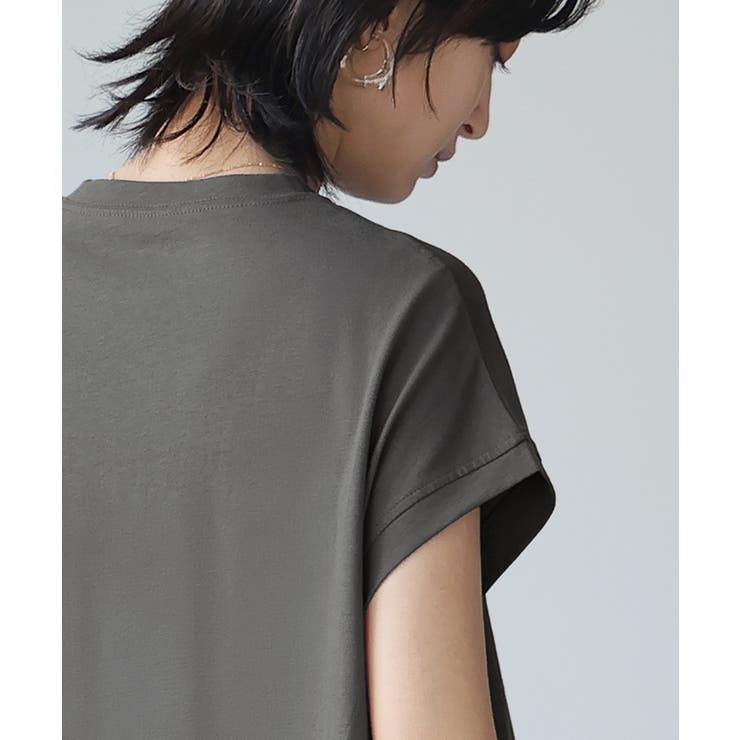 暑い日もひんやり快適。綿100％フレアチュニック tシャツ カットソー | HAPPY急便 by VERITA.JP | 詳細画像16 