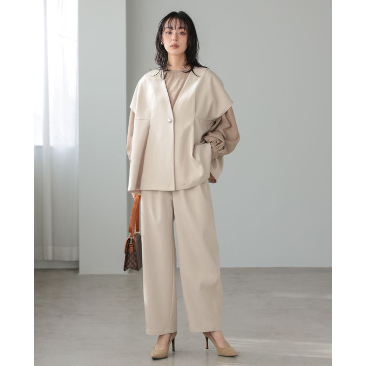 前後で使える2wayデザイン。ピーチボリュームスリーブブラウス ブラウス トップ… | HAPPY急便 by VERITA.JP | 詳細画像10 