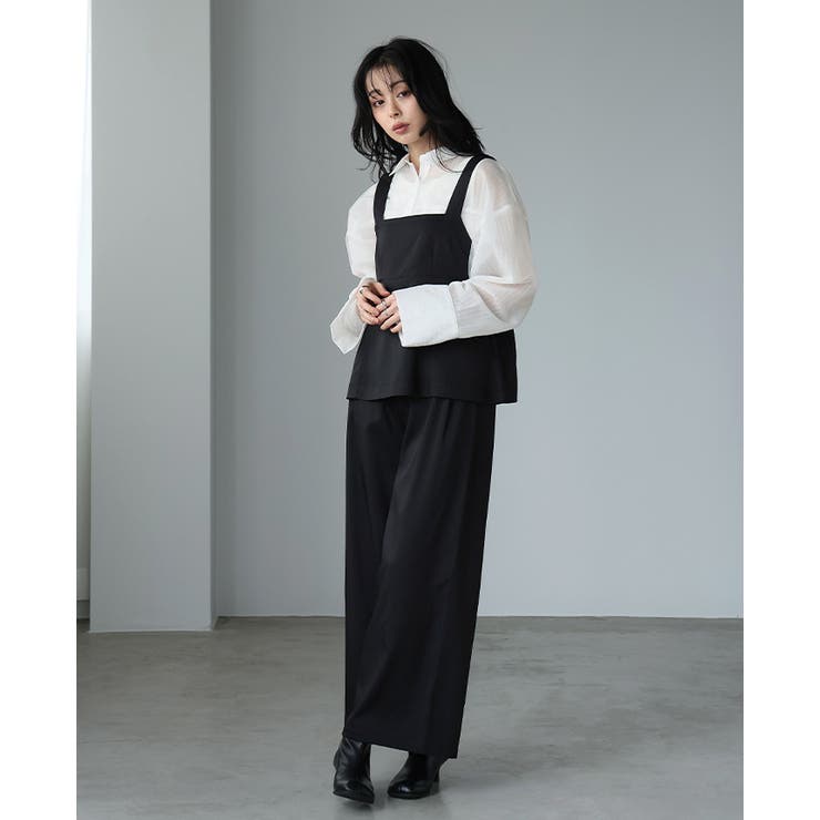 纏うだけで洗練される大人アイテム。ストライプチュールシアーブラウス シャツ 春ブ… | HAPPY急便 by VERITA.JP | 詳細画像14 