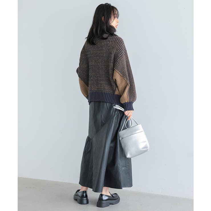 旬のあったかニット。配色ハーフジップニット ニット セーター | HAPPY急便 by VERITA.JP | 詳細画像11 