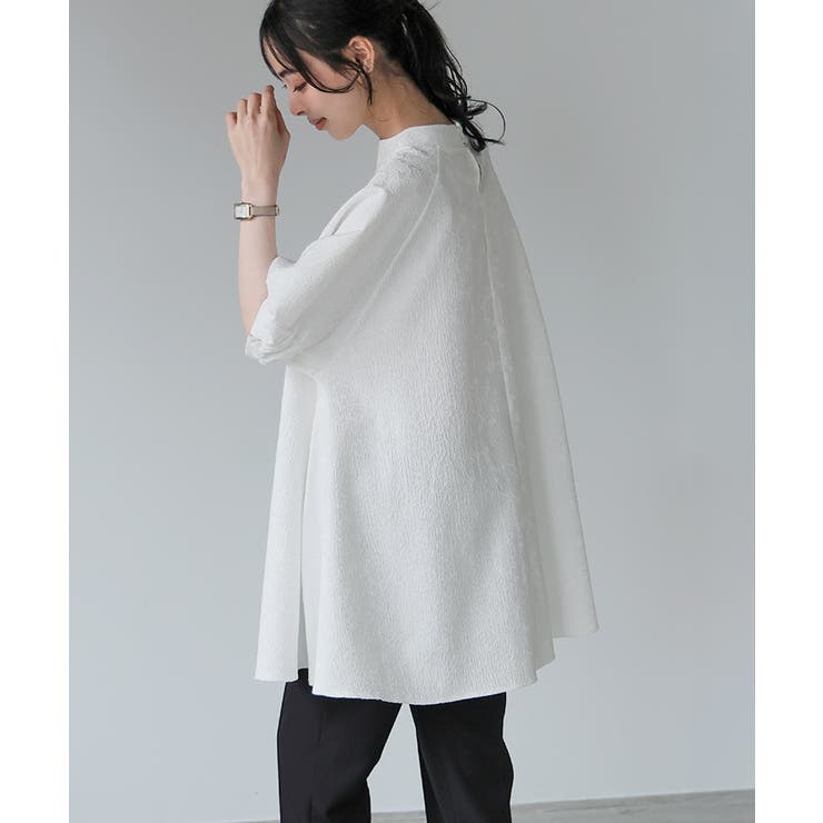 軽やかに咲く花に包まれて。フレアシルエットチュニック トップス チュニック | HAPPY急便 by VERITA.JP | 詳細画像11 