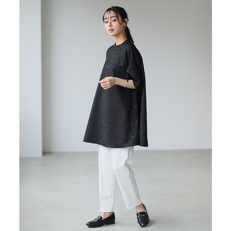 軽やかに咲く花に包まれて。フレアシルエットチュニック トップス チュニック | HAPPY急便 by VERITA.JP | 詳細画像7 