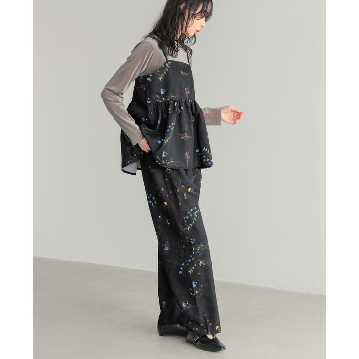 季節を感じる可憐な花たち。花柄プリントキャミソール キャミ キャミソール | HAPPY急便 by VERITA.JP | 詳細画像10 