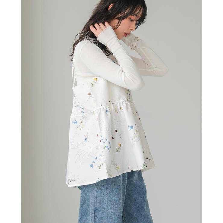 季節を感じる可憐な花たち。花柄プリントキャミソール キャミ キャミソール | HAPPY急便 by VERITA.JP | 詳細画像12 