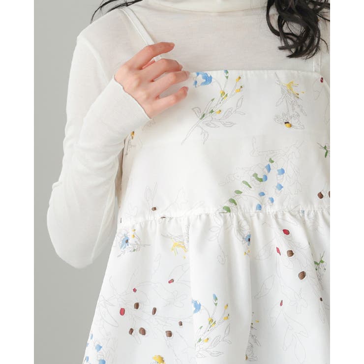 季節を感じる可憐な花たち。花柄プリントキャミソール キャミ キャミソール | HAPPY急便 by VERITA.JP | 詳細画像14 