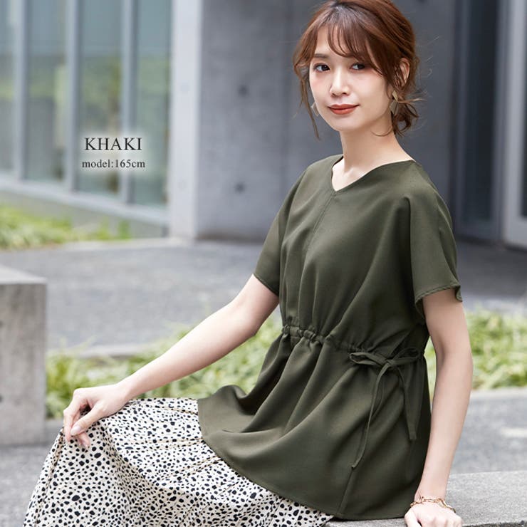 キュッと引き締め、美シルエット。ウエストドロストプルオーバー プルオーバー | HAPPY急便 by VERITA.JP | 詳細画像12 