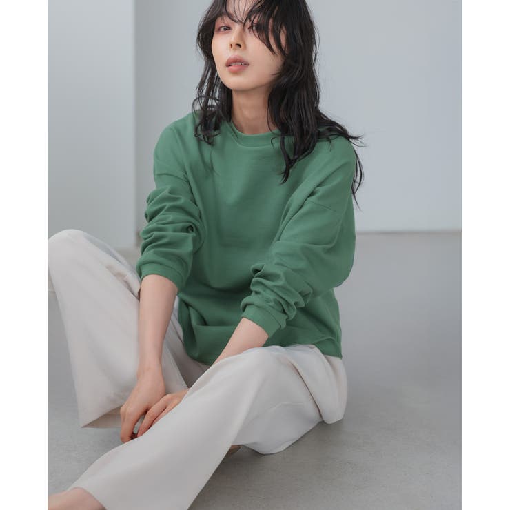 他と差が出る大人カジュアル。ラウンドヘムジャガードコットンカットソー カットソー… | HAPPY急便 by VERITA.JP | 詳細画像20 