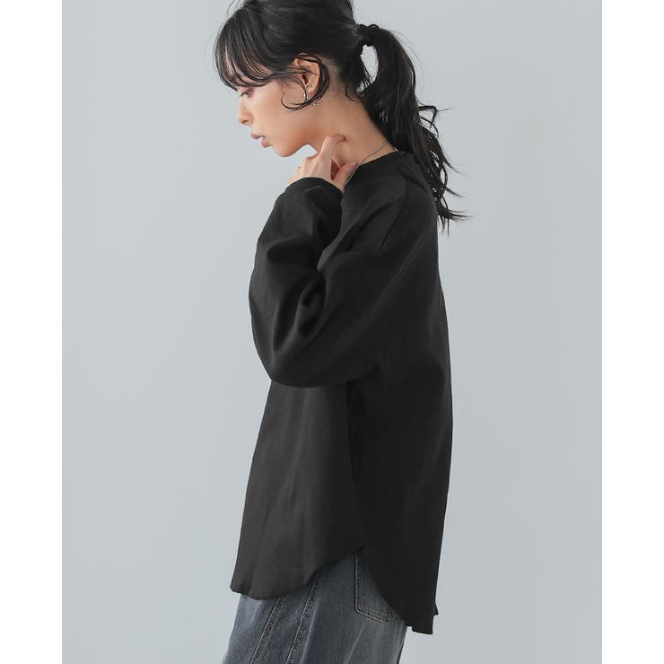 他と差が出る大人カジュアル。ラウンドヘムジャガードコットンカットソー カットソー… | HAPPY急便 by VERITA.JP | 詳細画像23 