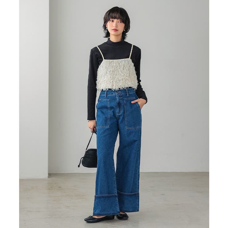 まるでマシュマロのよう。ストレッチフリースハイネックカットソー カットソー ロン… | HAPPY急便 by VERITA.JP | 詳細画像12 