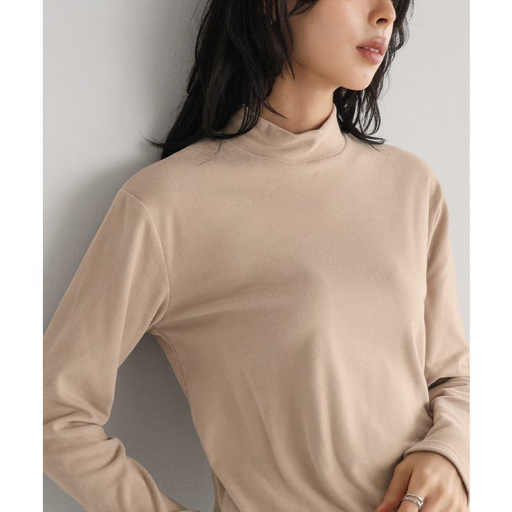 まるでマシュマロのよう。ストレッチフリースハイネックカットソー カットソー ロン… | HAPPY急便 by VERITA.JP | 詳細画像8 