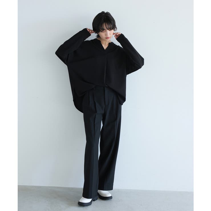 大人の抜け感。梨地スキッパーブラウス ブラウス シャツ | HAPPY急便 by VERITA.JP | 詳細画像19 