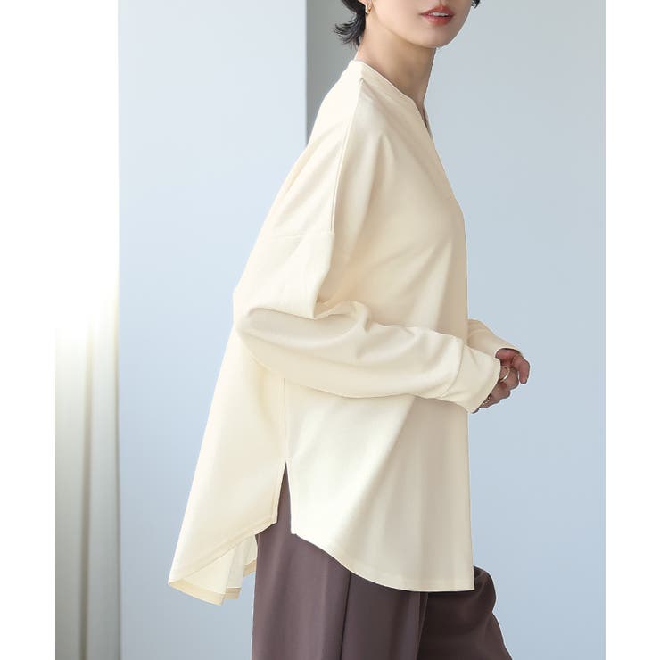 大人の抜け感。梨地スキッパーブラウス ブラウス シャツ | HAPPY急便 by VERITA.JP | 詳細画像22 