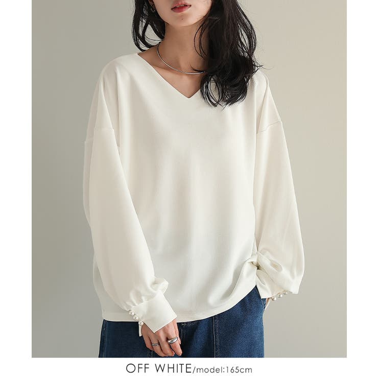 キレイとラクがこの1枚で叶う。梨地パール袖ブラウス ブラウス プルオーバー | HAPPY急便 by VERITA.JP | 詳細画像6 