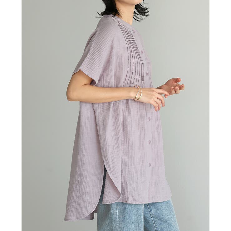 feerique ボイルクレープフリルブラウス｜BIGI online store