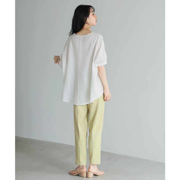 一度着たらヤミツキ！柔らかな肌触り ダブルガーゼ ワイドトップス | HAPPY急便 by VERITA.JP | 詳細画像17 