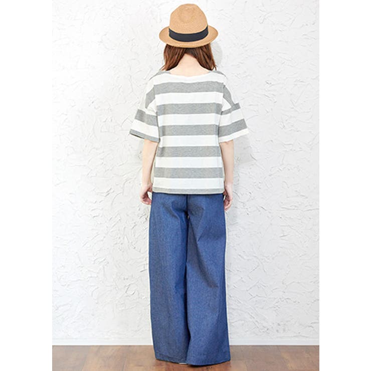 ラフに、可愛く。定番、太ボーダープルオーバー tシャツ ボーダー | HAPPY急便 by VERITA.JP | 詳細画像12 