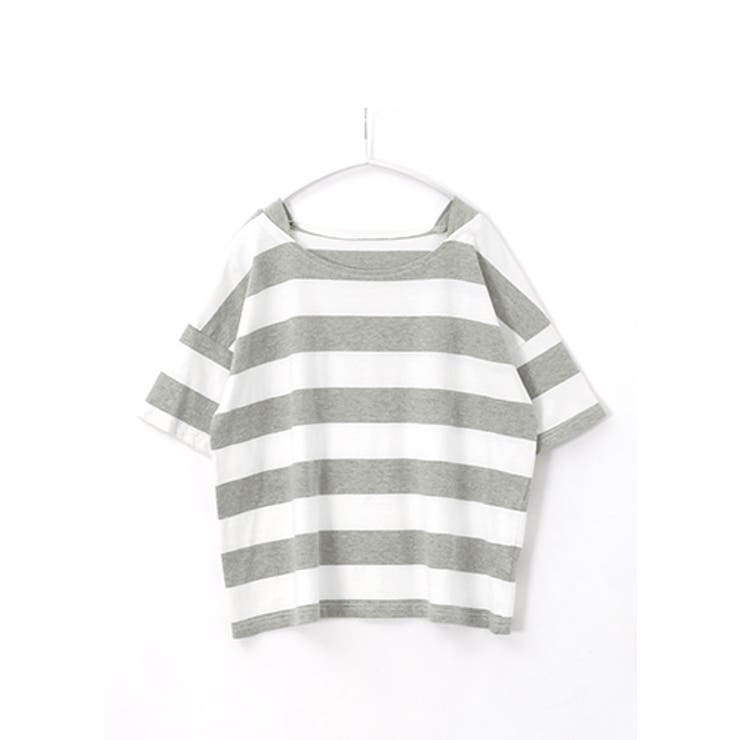 ラフに、可愛く。定番、太ボーダープルオーバー tシャツ ボーダー | HAPPY急便 by VERITA.JP | 詳細画像4 
