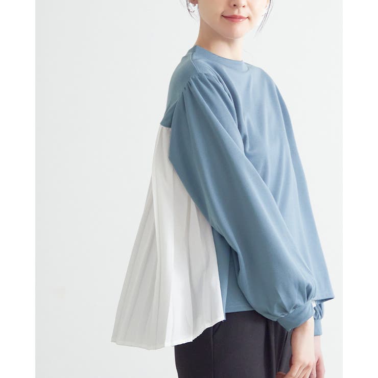 印象に残るバックデザイン。ポンチ後プリーツプルオーバー トップス プルオーバー | HAPPY急便 by VERITA.JP | 詳細画像13 