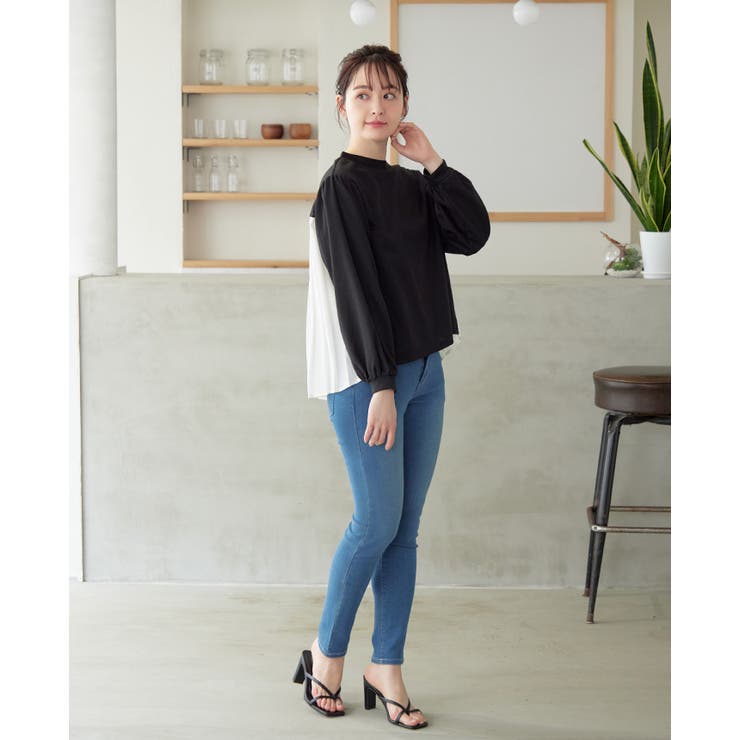 印象に残るバックデザイン。ポンチ後プリーツプルオーバー トップス プルオーバー | HAPPY急便 by VERITA.JP | 詳細画像17 