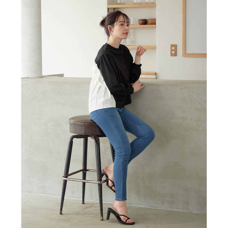 印象に残るバックデザイン。ポンチ後プリーツプルオーバー トップス プルオーバー | HAPPY急便 by VERITA.JP | 詳細画像19 