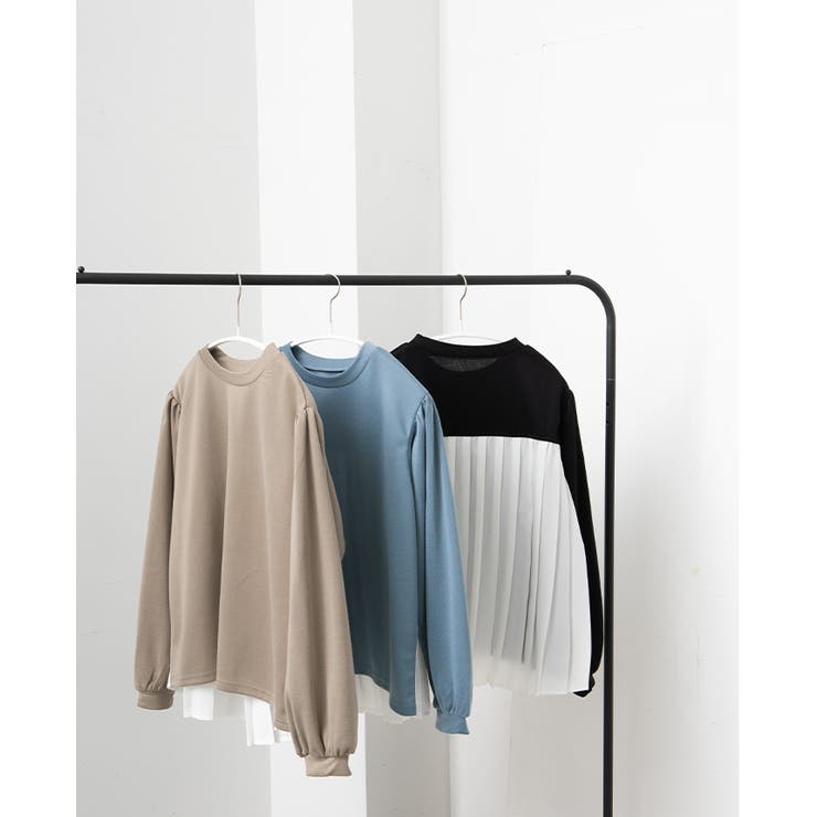 印象に残るバックデザイン。ポンチ後プリーツプルオーバー トップス プルオーバー | HAPPY急便 by VERITA.JP | 詳細画像7 