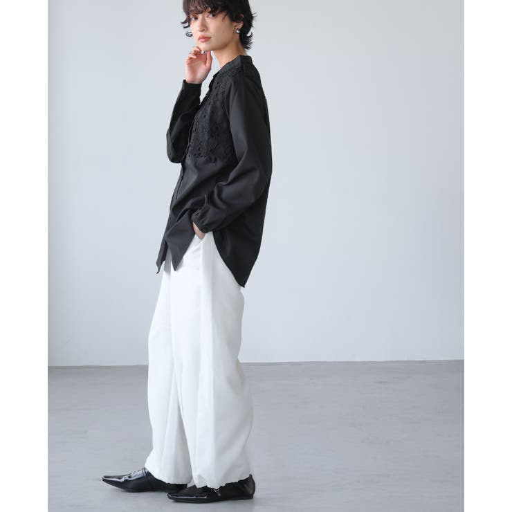 一枚で、品よく華やか。レイヤードレースブラウス ブラウス シャツ | HAPPY急便 by VERITA.JP | 詳細画像11 