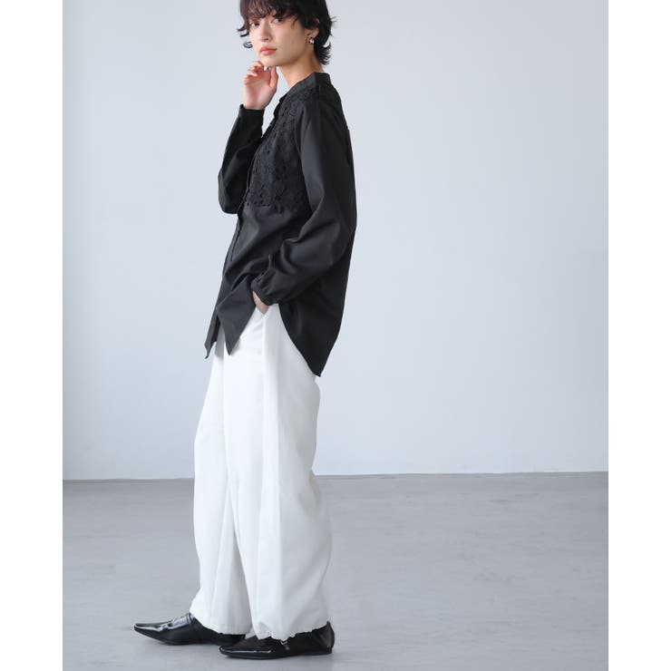 一枚で、品よく華やか。レイヤードレースブラウス ブラウス シャツ | HAPPY急便 by VERITA.JP | 詳細画像11 