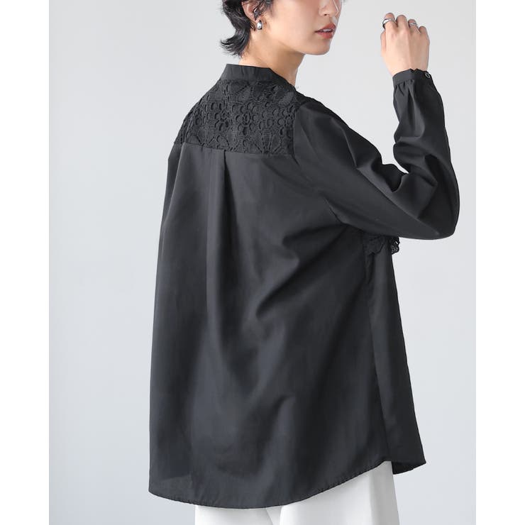一枚で、品よく華やか。レイヤードレースブラウス ブラウス シャツ | HAPPY急便 by VERITA.JP | 詳細画像12 