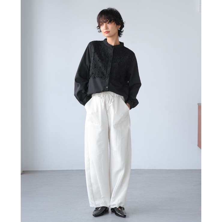 一枚で、品よく華やか。レイヤードレースブラウス ブラウス シャツ | HAPPY急便 by VERITA.JP | 詳細画像13 