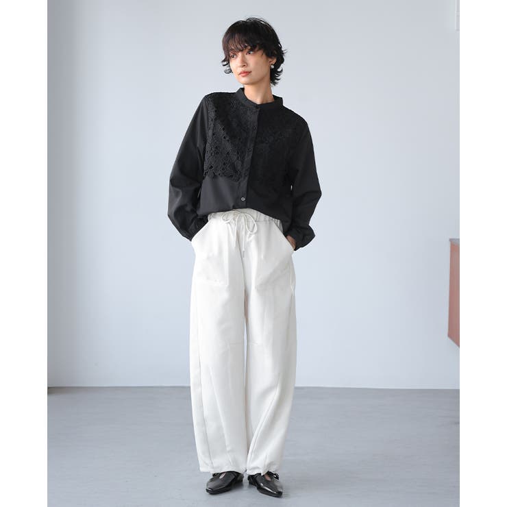 一枚で、品よく華やか。レイヤードレースブラウス ブラウス シャツ | HAPPY急便 by VERITA.JP | 詳細画像13 